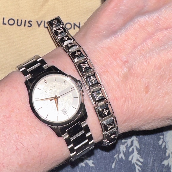 Louis Vuitton Nanogram Tennis Bracelet - Picture 2 of 12